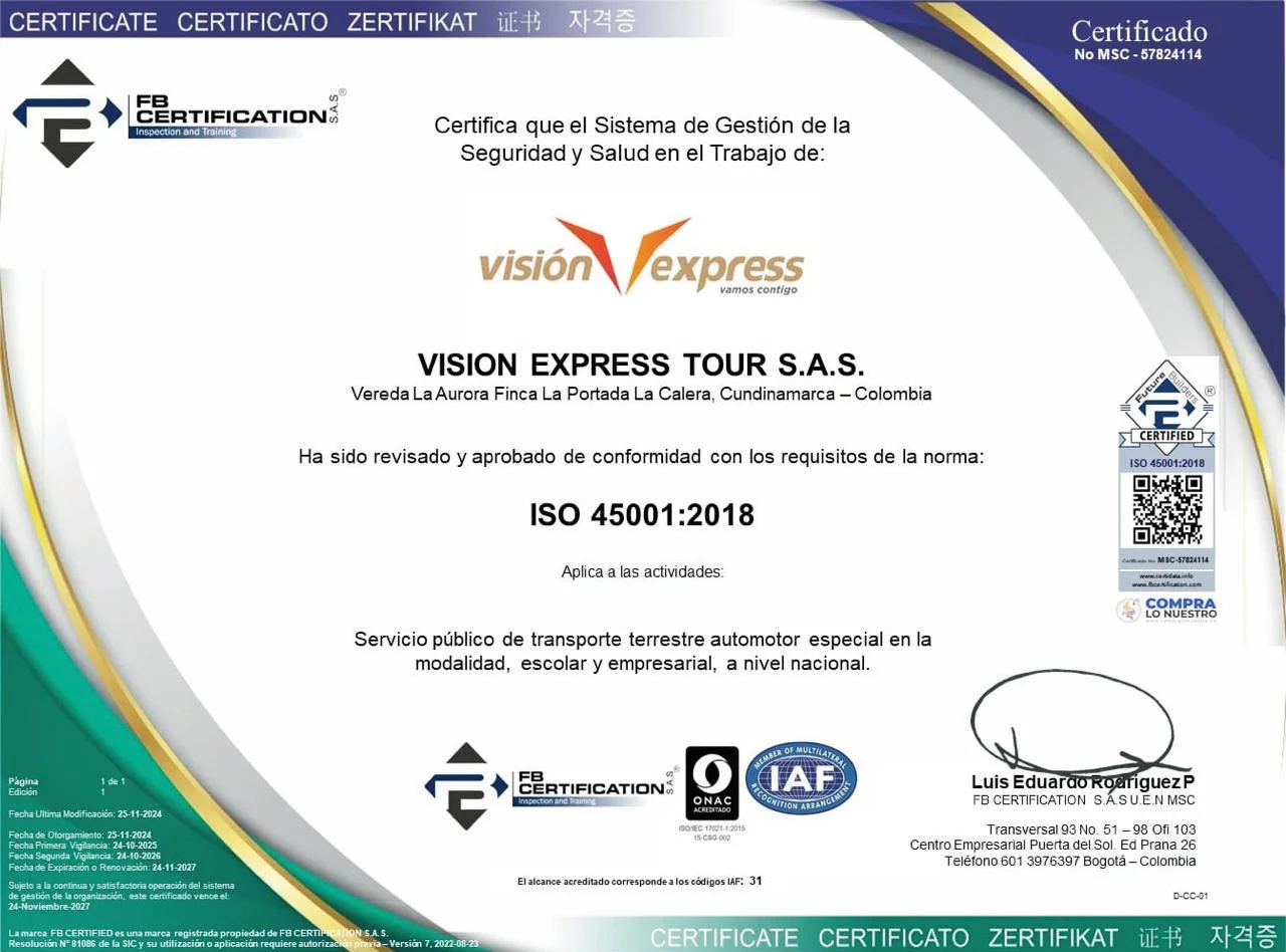 ISO 45001:2018